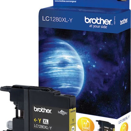 Brother LC1280XL Γνήσιο Μελάνι Εκτυπωτή InkJet Κίτρινο (LC-1280XLY)