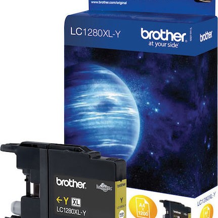 Brother LC1280XL Γνήσιο Μελάνι Εκτυπωτή InkJet Κίτρινο (LC-1280XLY)