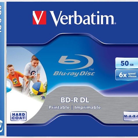 Verbatim Εγγράψιμα BD-R 6x Printable 50GB 10τμχ