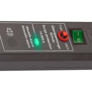 Brennenstuhl Πολύπριζο Ασφαλείας 6 Θέσεων με Διακόπτη και Καλώδιο 3m