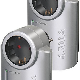 Brennenstuhl Μονόπριζο Ασφαλείας Ασημί