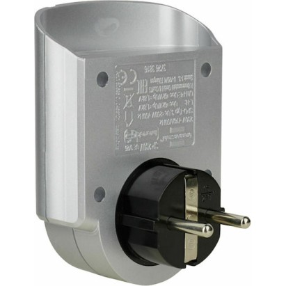 Brennenstuhl Μονόπριζο Ασφαλείας Ασημί