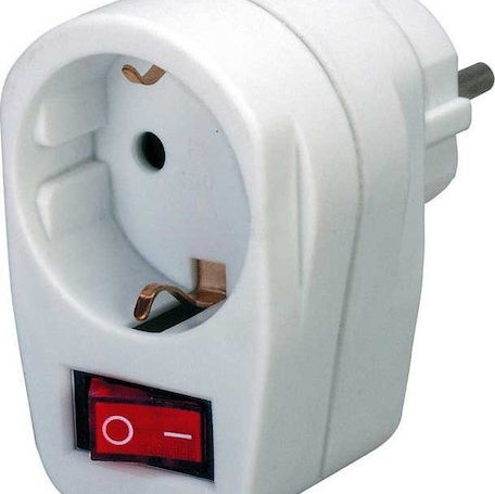 Brennenstuhl Μονόπριζο με Διακόπτη