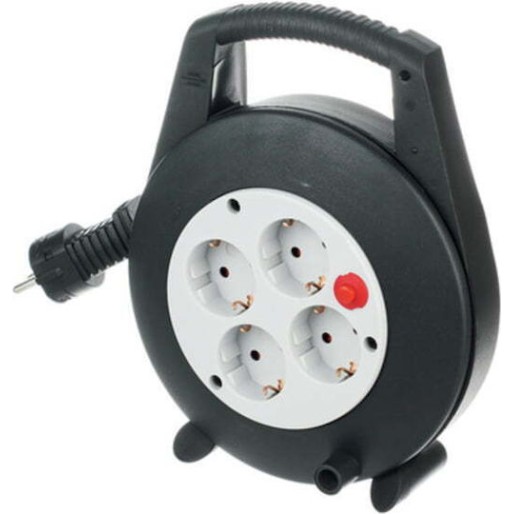 Brennenstuhl Μπαλαντέζα Καρούλι Κλειστού Τύπου 4 Θέσεων με Καλώδιο 5m Διατομή 3 x 1.5mm² και Γείωση