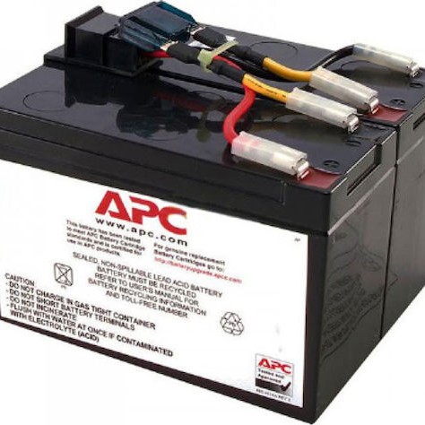 APC Replacement Cartridge 48 Μπαταρία UPS με Χωρητικότητα 12Ah και Τάση 6V