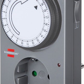 Brennenstuhl MZ 20 Μηχανικός Χρονοδιακόπτης Πρίζας Ημερήσιος