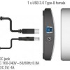 DeLock USB 3.0 Hub 4 Θυρών με σύνδεση USB-A και Εξωτερική Παροχή Ρεύματος Λευκό