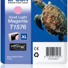 Epson T1576XL Γνήσιο Μελάνι Εκτυπωτή InkJet Ανοιχτό Ματζέντα (C13T15764010)