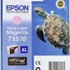 Epson T1576XL Γνήσιο Μελάνι Εκτυπωτή InkJet Ανοιχτό Ματζέντα (C13T15764010)