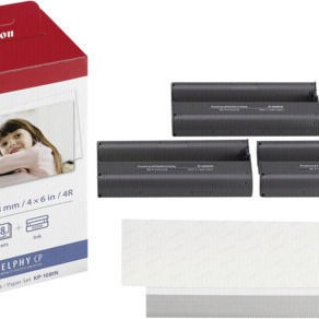 Canon KP-108IN Φωτογραφικό Χαρτί Selphy CP A6 (10x15) για Εκτυπωτές Θερμικής Εξάχνωσης/Μεταφοράς 108 Φύλλα