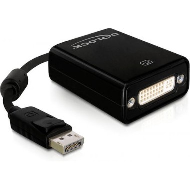DeLock Μετατροπέας DisplayPort male σε DVI-I female (61847)