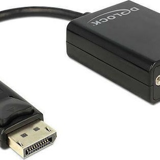 DeLock Μετατροπέας DisplayPort male σε DVI-I female (61847)