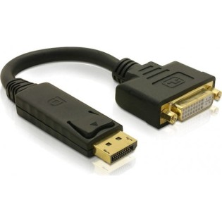 DeLock Μετατροπέας DisplayPort male σε DVI-I female (61847)