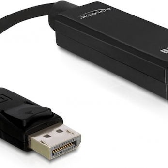 DeLock Μετατροπέας DisplayPort male σε HDMI female (61849)
