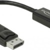 DeLock Μετατροπέας DisplayPort male σε HDMI female (61849)