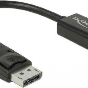 DeLock Μετατροπέας DisplayPort male σε HDMI female (61849)