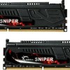 G.Skill Sniper DDR3 8GB RAM με 2x4GB Modules και Ταχύτητα 1866 για Desktop