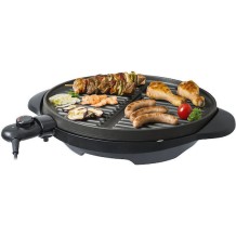 Steba Επιδαπέδια Ηλεκτρική Ψησταριά Αυλακωτής Πλάκας 1800W με Καπάκι και Ρυθμιζόμενο Θερμοστάτη 40x40εκ.