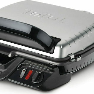 Tefal Ultra Compact 600 Τοστιέρα Γκριλιέρα με Αποσπώμενες Πλάκες 2000W Inox