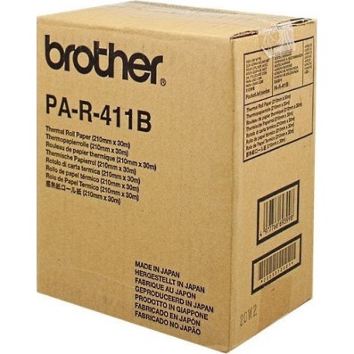 Brother PA-R-411 Thermal Paper Rolls Χαρτί Ρολό 210mm x 30m