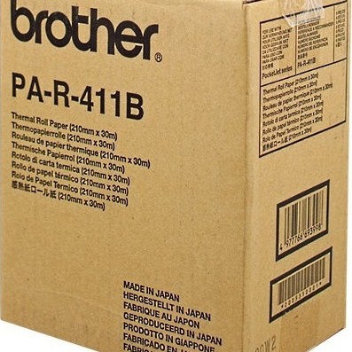 Brother PA-R-411 Thermal Paper Rolls Χαρτί Ρολό 210mm x 30m