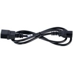 Goobay IEC C14 - IEC C13 Cable 1m Μαύρο 95125