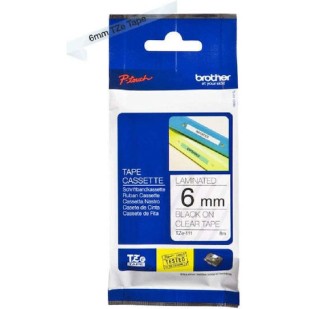 Brother P-touch Ταινία Ετικετογράφου 8m x 6mm σε Διάφανο Χρώμα