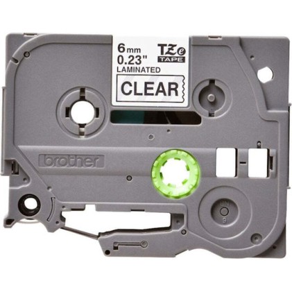Brother P-touch Ταινία Ετικετογράφου 8m x 6mm σε Διάφανο Χρώμα