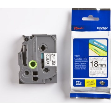 Brother Ταινία Ετικετογράφου 8m x 18mm σε Διάφανο Χρώμα