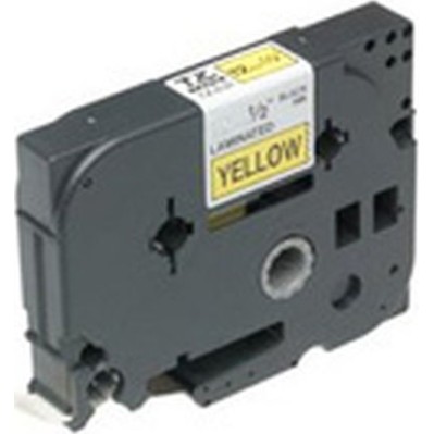Brother Ταινία Ετικετογράφου 8m x 18mm σε Κίτρινο Χρώμα
