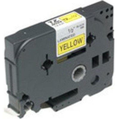 Brother Ταινία Ετικετογράφου 8m x 24mm σε Κίτρινο Χρώμα