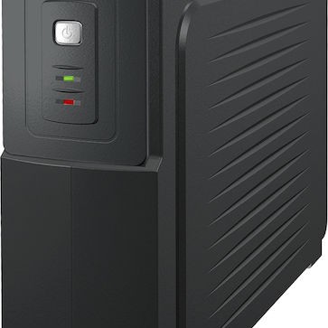 Powerwalker VFD 600 (CEE 7/3) UPS Off-Line 600VA 300W με 2 Schuko Πρίζες