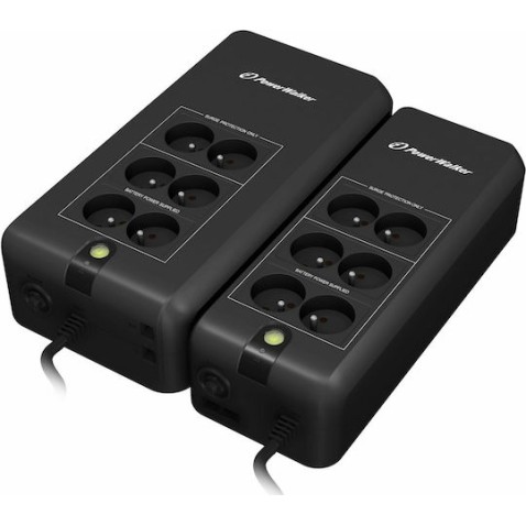 Powerwalker VFD 600 (CEE 7/3) UPS Off-Line 600VA 300W με 2 Schuko Πρίζες