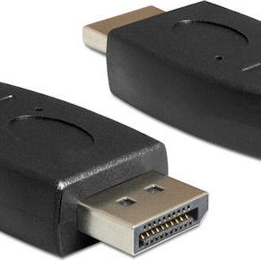 DeLock Μετατροπέας DisplayPort male σε mini DisplayPort female (65237)