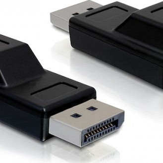 DeLock Μετατροπέας DisplayPort male σε mini DisplayPort female (65237)