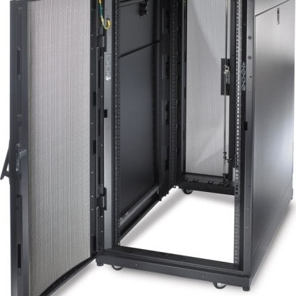 APC Netshelter SX Επιδαπέδια Καμπίνα Rack 24U 60x107x135cm Μαύρο AR3104