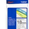 Brother Ταινία Ετικετογράφου 8m x 18mm σε Λευκό Χρώμα