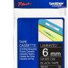 Brother Ταινία Ετικετογράφου 8m x 6mm σε Μαύρο Χρώμα