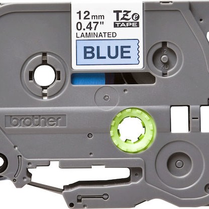 Brother Ταινία Ετικετογράφου 8m x 12mm σε Μπλε Χρώμα