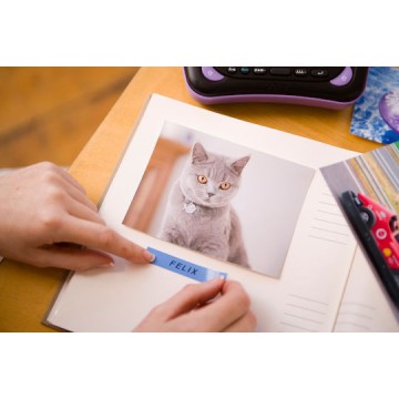 Brother Ταινία Ετικετογράφου 8m x 12mm σε Μπλε Χρώμα