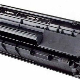 Canon 703 Γνήσιο Toner Laser Εκτυπωτή Μαύρο 2000 Σελίδων (7616A005)