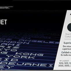 HP 12A Γνήσιο Toner Laser Εκτυπωτή Μαύρο 2000 Σελίδων (Q2612A)