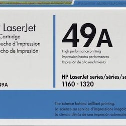 HP 49A Γνήσιο Toner Laser Εκτυπωτή Μαύρο 2500 Σελίδων (Q5949A)