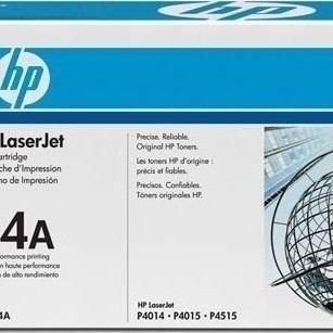HP 64A Γνήσιο Toner Laser Εκτυπωτή Μαύρο 10000 Σελίδων (CC364A)