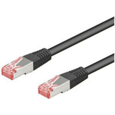 Goobay S/FTP Cat.6 Καλώδιο Δικτύου Ethernet 0.5m Μαύρο 1τμχ