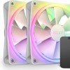 NZXT F120 RGB Duo Case Fan με Σύνδεση 4-Pin PWM Λευκό