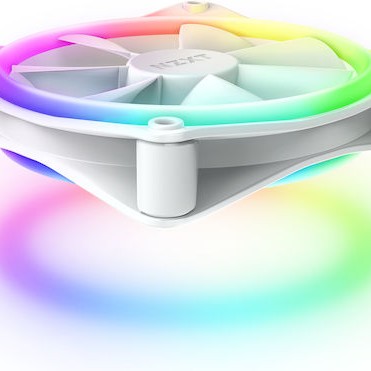 NZXT F120 RGB Duo Case Fan με Σύνδεση 4-Pin PWM Λευκό