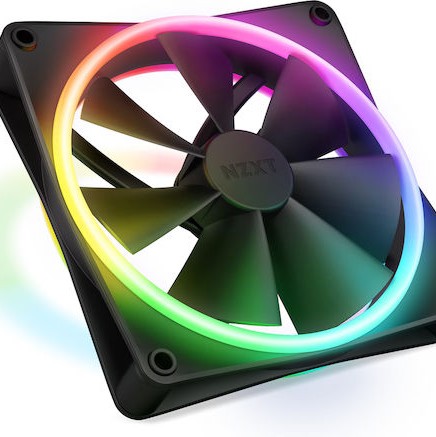 NZXT F140 RGB Duo Case Fan με Σύνδεση 4-Pin PWM