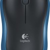 Logitech M185 Ασύρματο Mini Ποντίκι Black/Blue