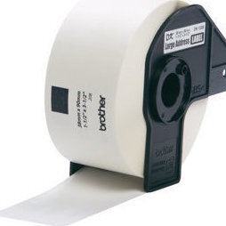 Brother 400 Αυτοκόλλητες Ετικέτες σε Ρολό για Εκτυπωτή Ετικετών 90x38mm